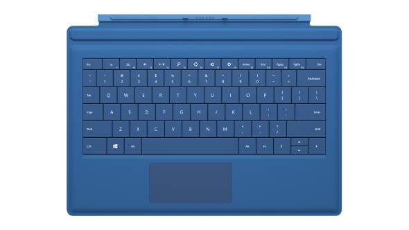Type keyboard cover for Surface Pro 3