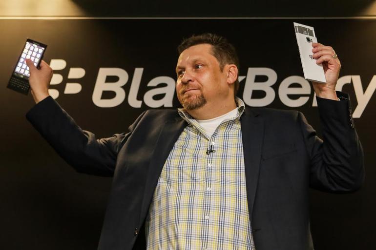 Ron Louks unveils BlackBerry Leap and Slider