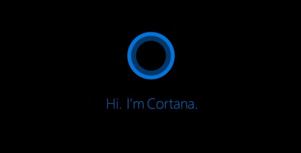 Microsoft Cortana virtual assistant