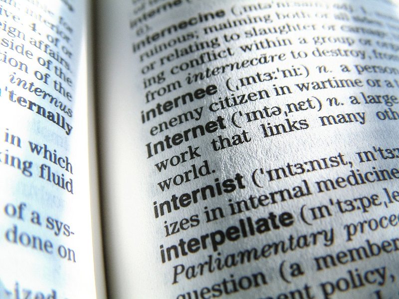 Glossary of Internet and technology terms