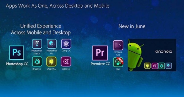 Adobe mobile apps