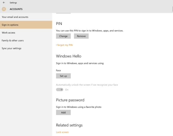 Setting Up Windows Hello Facial Recognition In Windows 10 4806