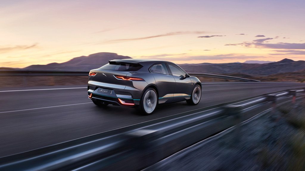 Jaguar iPace concept electric car