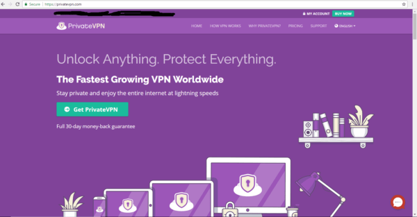 PrivateVPN VPN public Wi-Fi security
