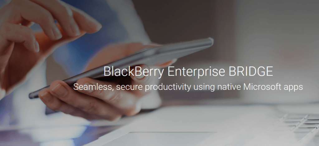 BlackBerry BRIDGE Microsoft Intune