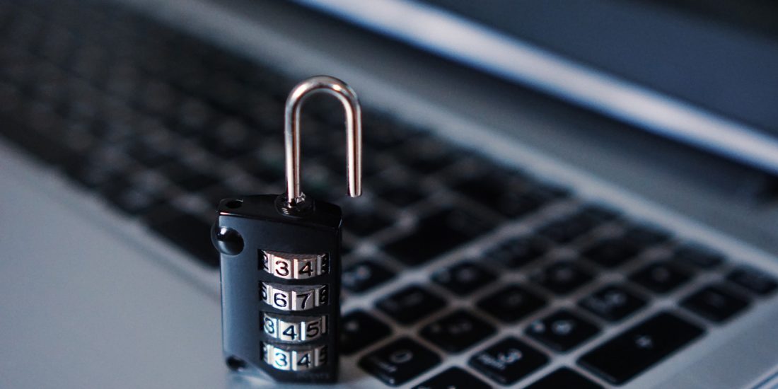 laptop security passwords data protection