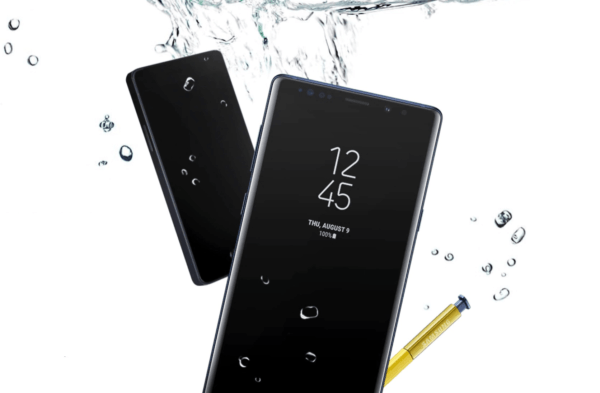 Galaxy Note 9 waterproof smartphone ip68