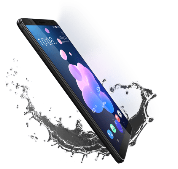 HTC U12+ waterproof smartphone ip68