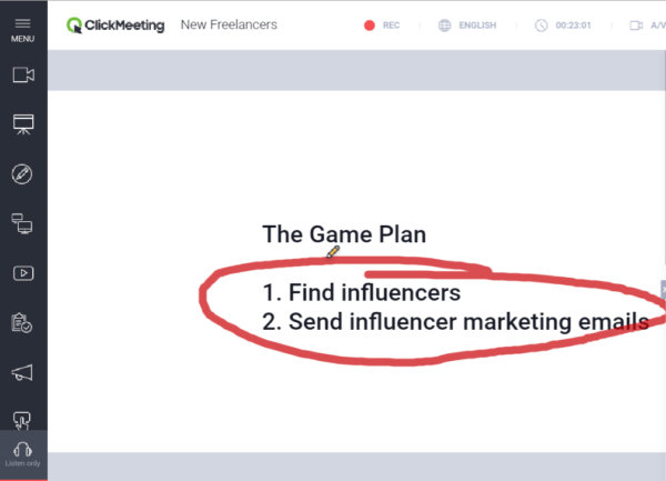 social media marketing analysis targeting influencer
