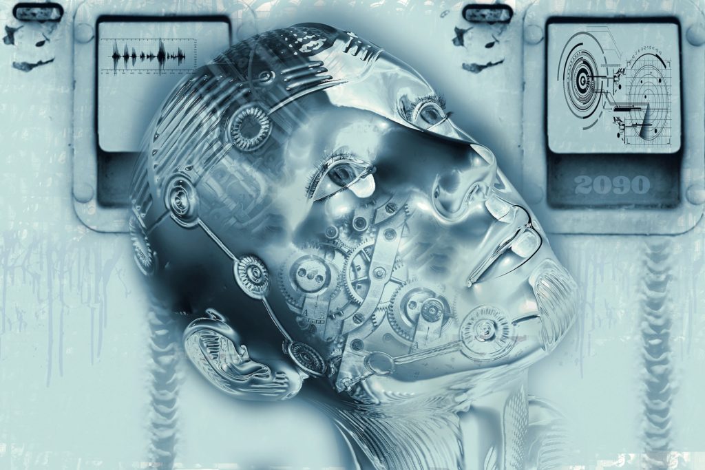 cyborg man-to-machine interface Elon Musk