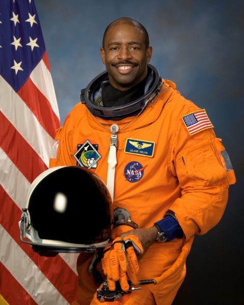 NASA Leland Melvin NFL astronaut space race