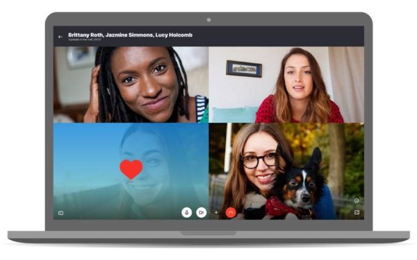 Skype video conference content creator