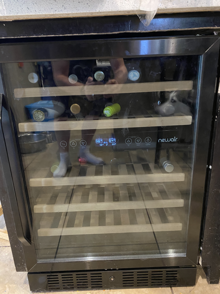 Review NewAir 24inch Builtin 46 Bottle Dual Zone Wine Fridge