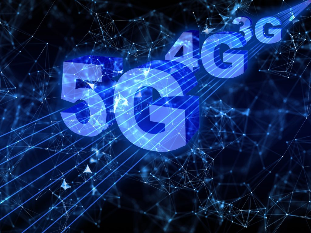 5G 4G 3G network