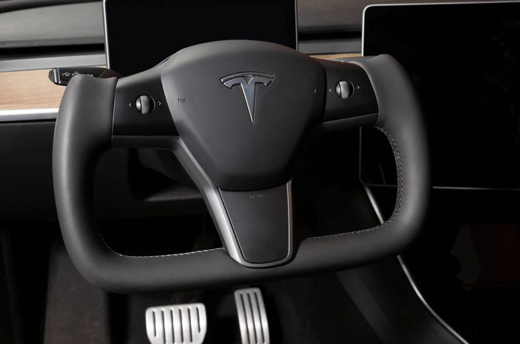 TSportline yoke steering wheel Tesla 3 Tesla Y