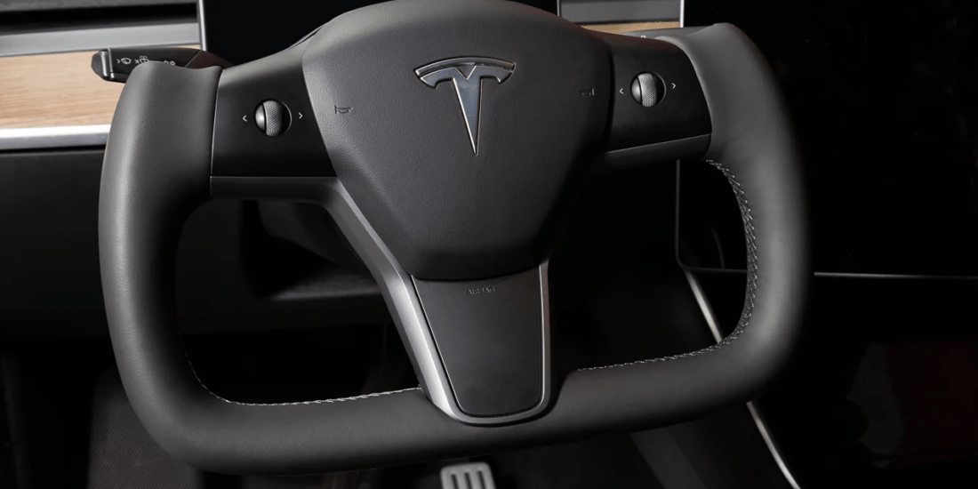 TSportline yoke steering wheel Tesla 3 Tesla Y