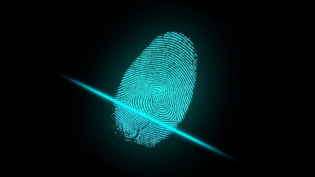 touchless fingerprint biometric identity Telos