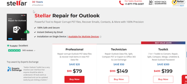 Stellar Repair for Outlook review
