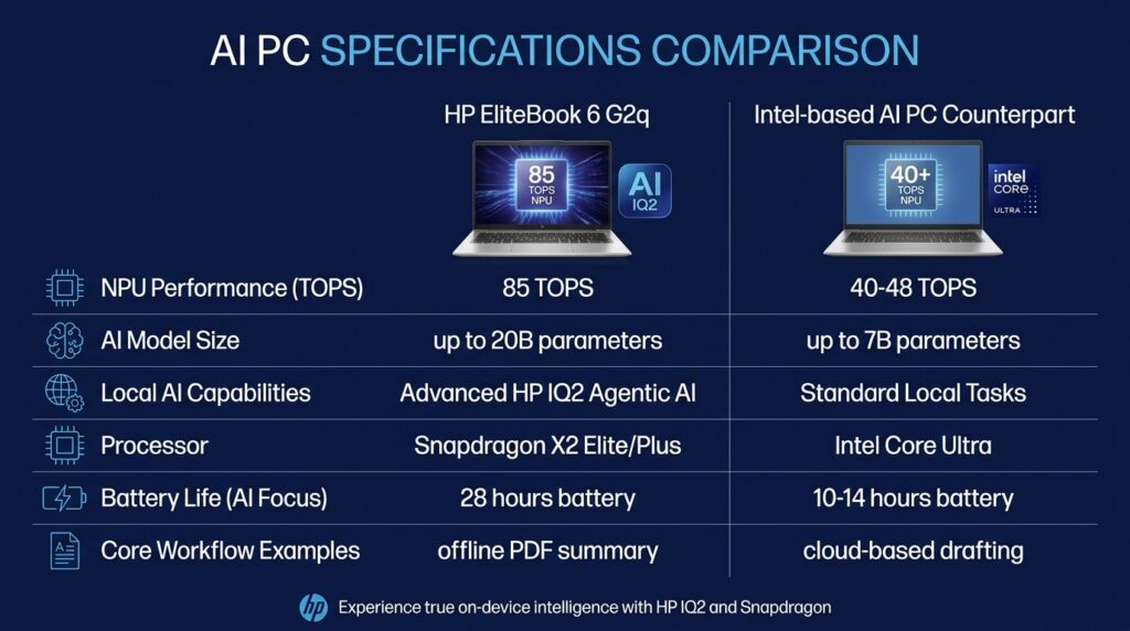 Lastly, an AI PC That Truly Does One thing Helpful for the Enterprise 1 HP IQ Table 1
