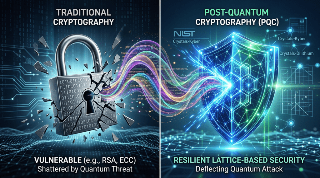 HP Quantum PQC Image generated by Artlist.io