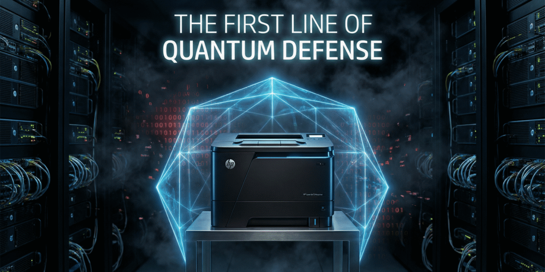 HP Quantum PQC Image generated by Artlist.io