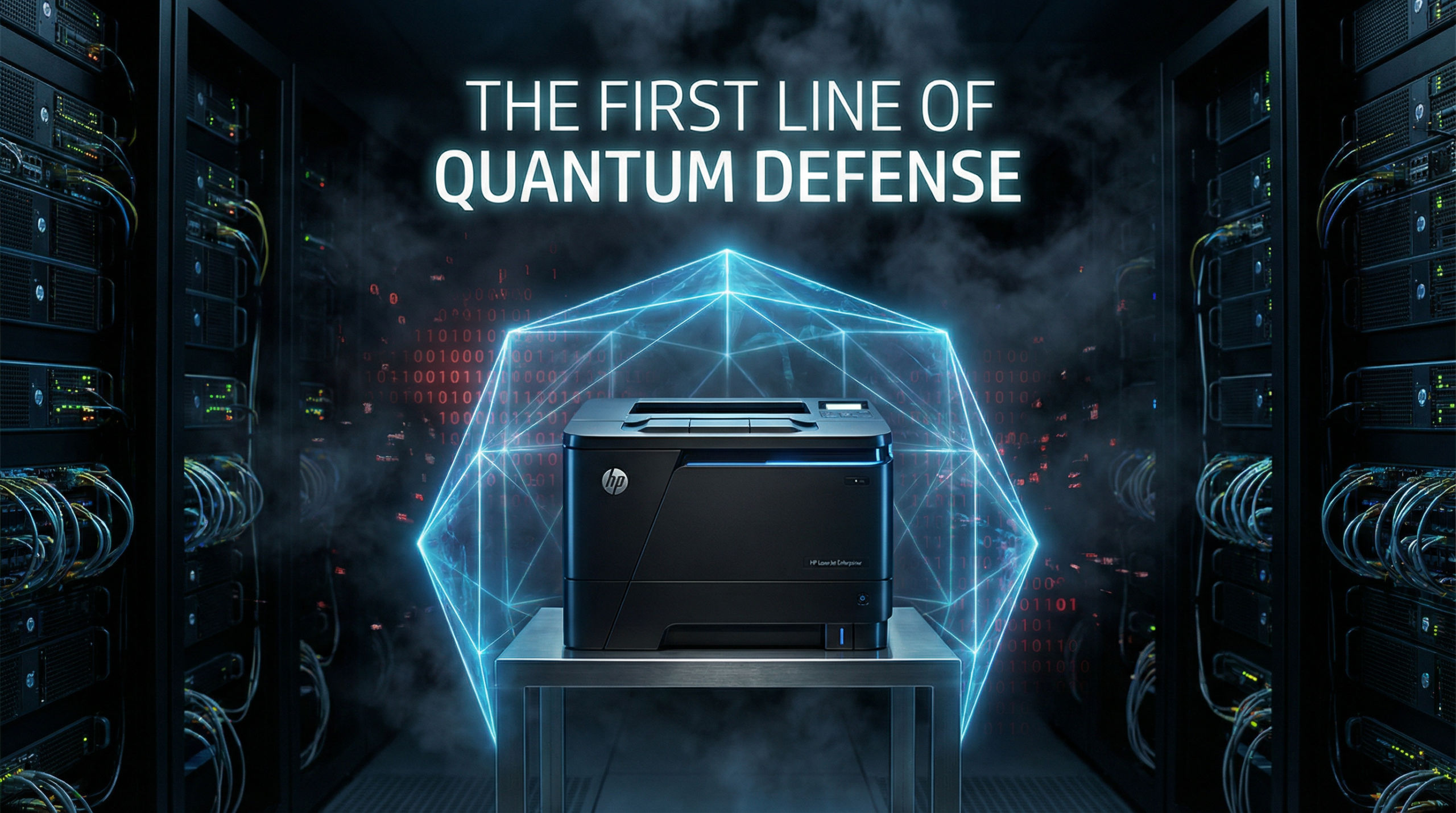 HP Quantum PQC Image generated by Artlist.io