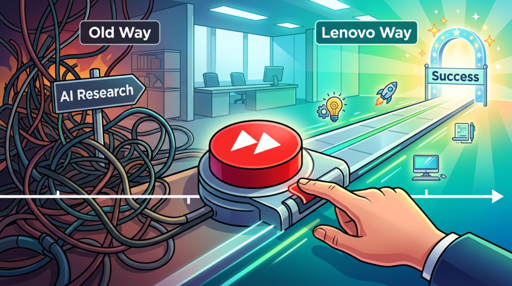 Lenovo AI image generated by Artlist.io