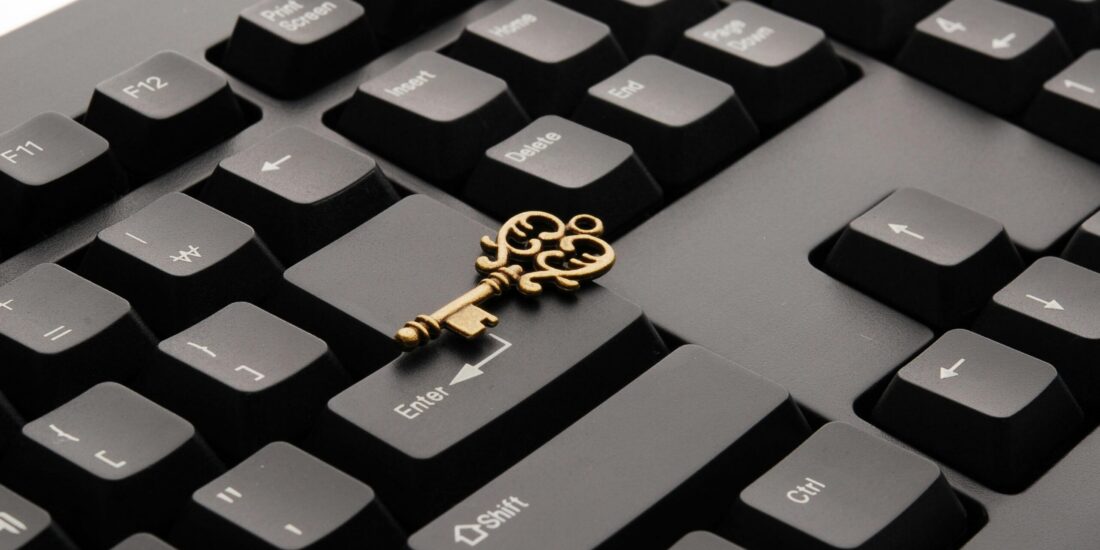 data sovereignty SASE https://www.pexels.com/photo/brass-ornate-vintage-key-on-black-computer-keyboard-39389/