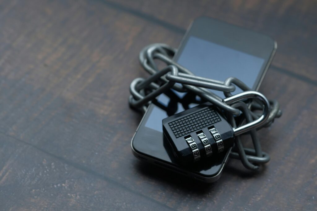 mobile app security NowSecure AI-Navigator https://www.pexels.com/photo/close-up-of-a-smart-phone-with-a-lock-11391947/