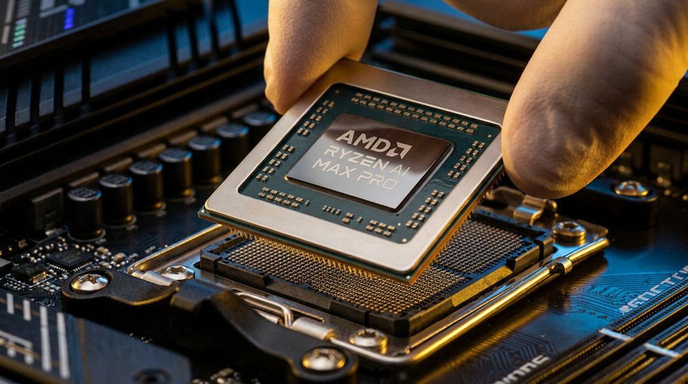 AMD Ryzen AI Halo image generated by Artlist.io