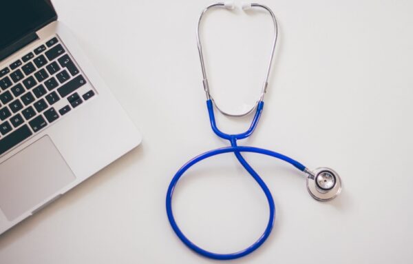 agentic AI healthcare ransomware https://www.pexels.com/photo/computer-desk-laptop-stethoscope-48604/
