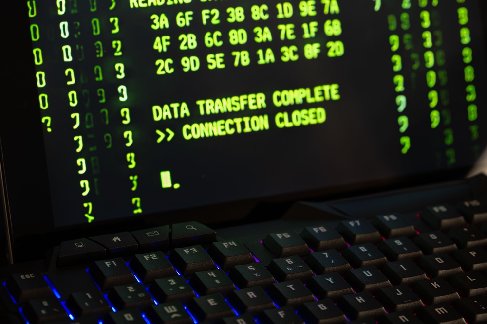 DLP data loss prevention https://www.pexels.com/photo/close-up-of-data-transfer-screen-with-keyboard-38117126/