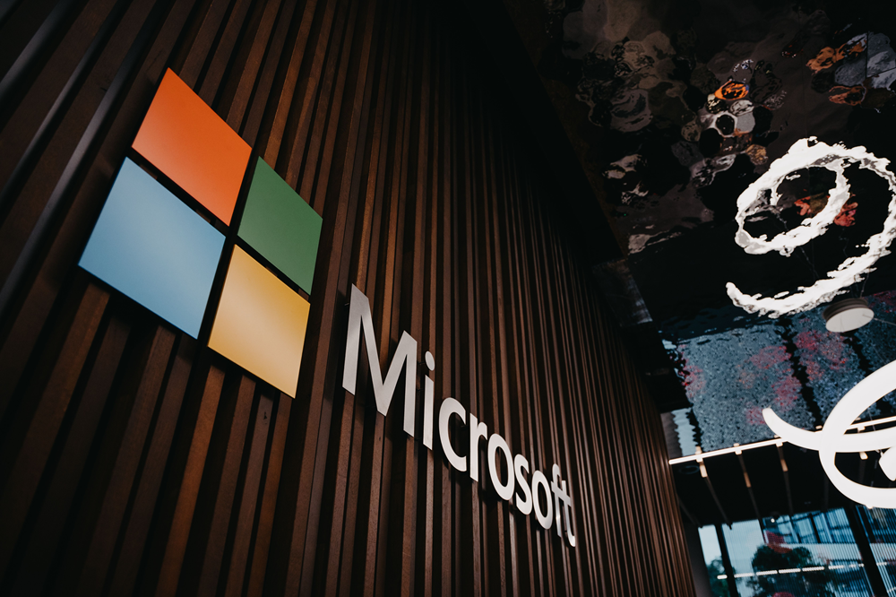 Microsoft Patch Tuesday 570 CVEs https://www.pexels.com/photo/a-company-logo-on-a-wall-10142683/