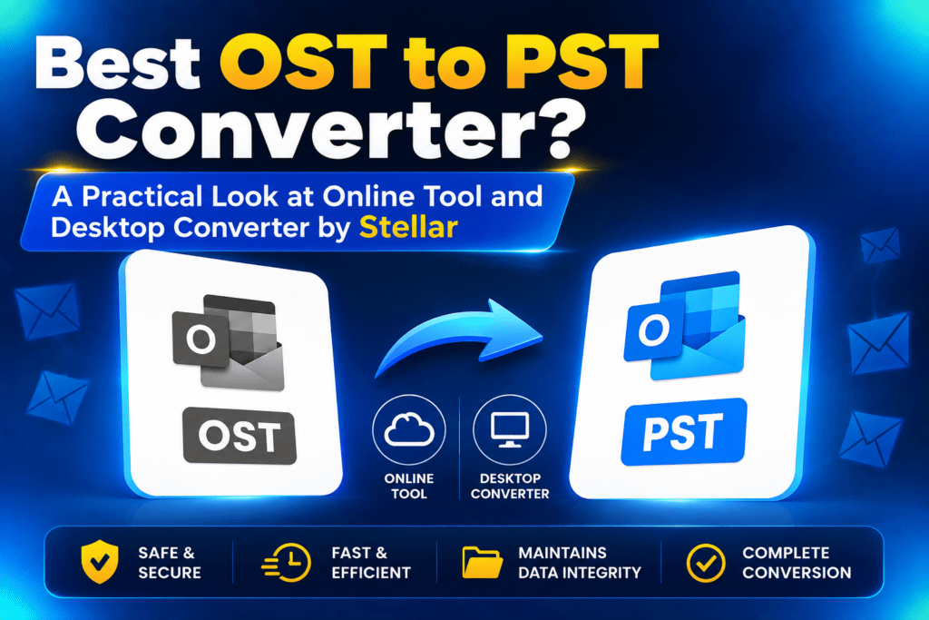 Stellar Data OST PST converter
