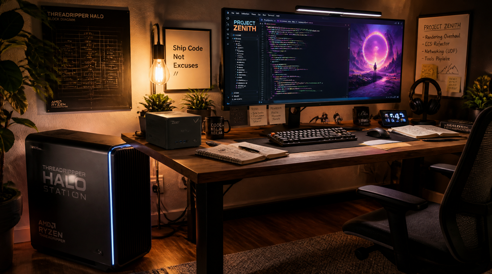 AMD desktop data center IFA - Images generated by Artlist.io