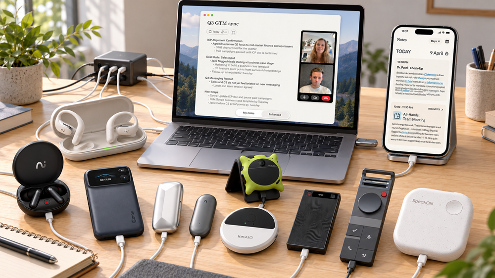 Taking Note: An AI Note-taking Device and App Market Analysis and Buyer’s Guide