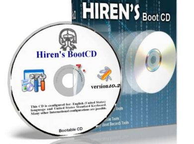 Hiren's Boot CD recovery utility