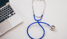 agentic AI healthcare ransomware https://www.pexels.com/photo/computer-desk-laptop-stethoscope-48604/